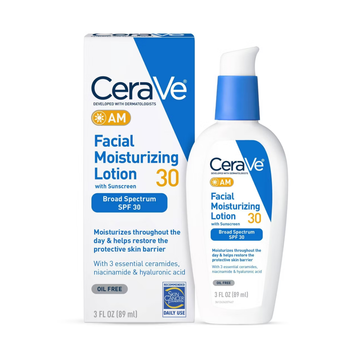 CeraVe AM Moisturizer SPF 30 3 FL OZ