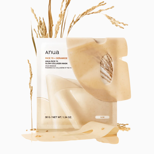 Anua Rice 70 + Ceramide Collagen Mask