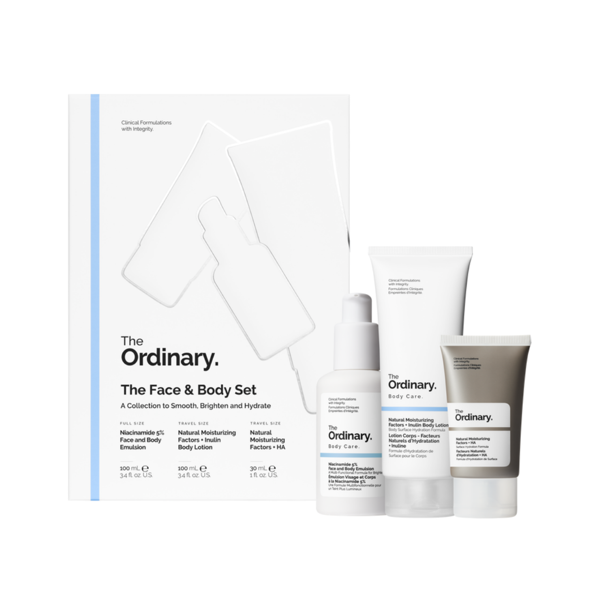 The Ordinary The Face & Body Set