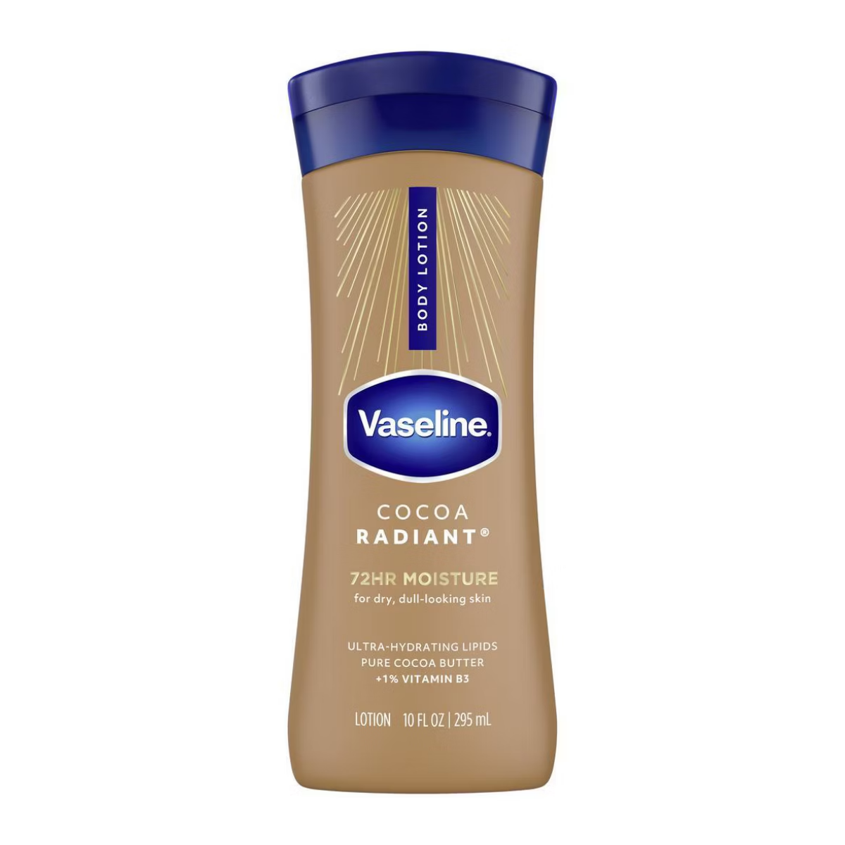 Vaseline Intensive Care Cocoa Radiant Moisture Body Lotion Cocoa & Shea - 10 fl oz