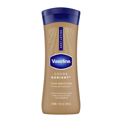 Vaseline Intensive Care Cocoa Radiant Moisture Body Lotion Cocoa & Shea - 10 fl oz