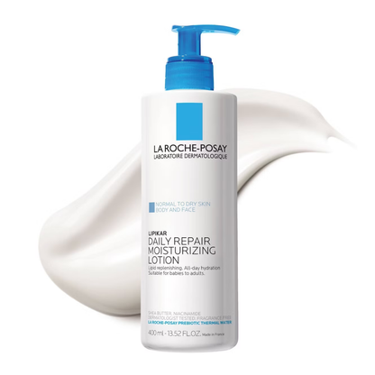 La Roche Posay Lipikar Daily Repair Moisturizing Body Lotion Unscented - 13.52 fl oz