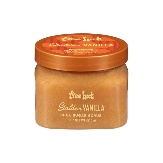 Tree Hut Body Scrub - Golden Vanilla - 18oz