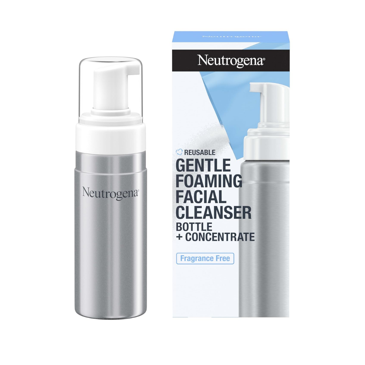 Neutrogena Gentle Foaming Facial Cleanser Starter Kit - Fragrance Free - 8oz