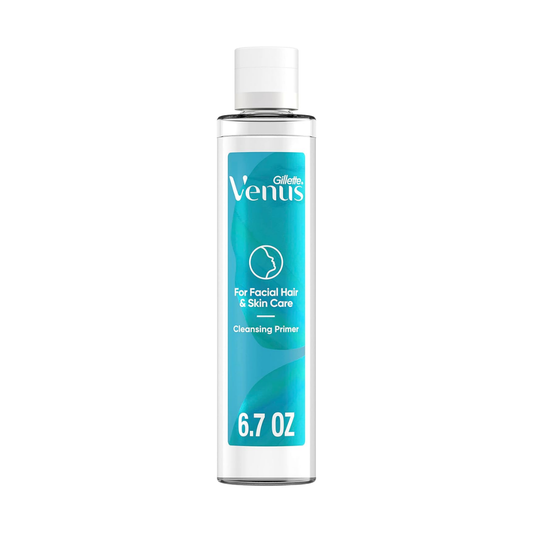 Venus for Facial Hair & Skin Care Dermaplaning Preparation Cleansing Primer - 6.7 FL OZ