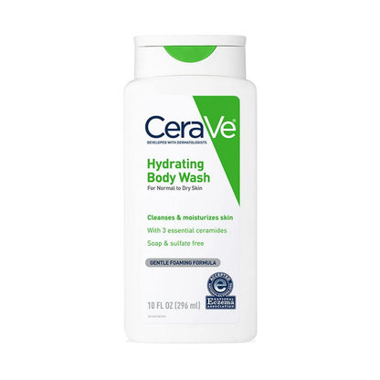 CeraVe Hydrating Body Wash for Dry Skin 10 fl oz