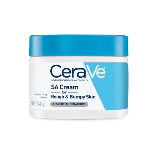 CeraVe SA Cream for Rough and Bumpy Skin, Moisturizer Unscented - 12oz