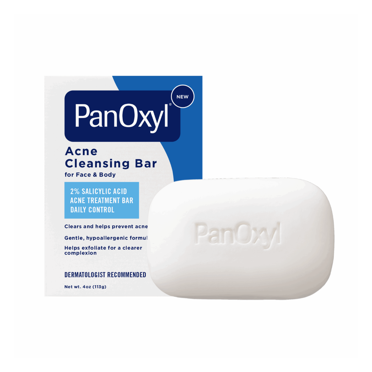 Panoxyl 2% Salicylic Acid Acne Treatment Bar - 4oz