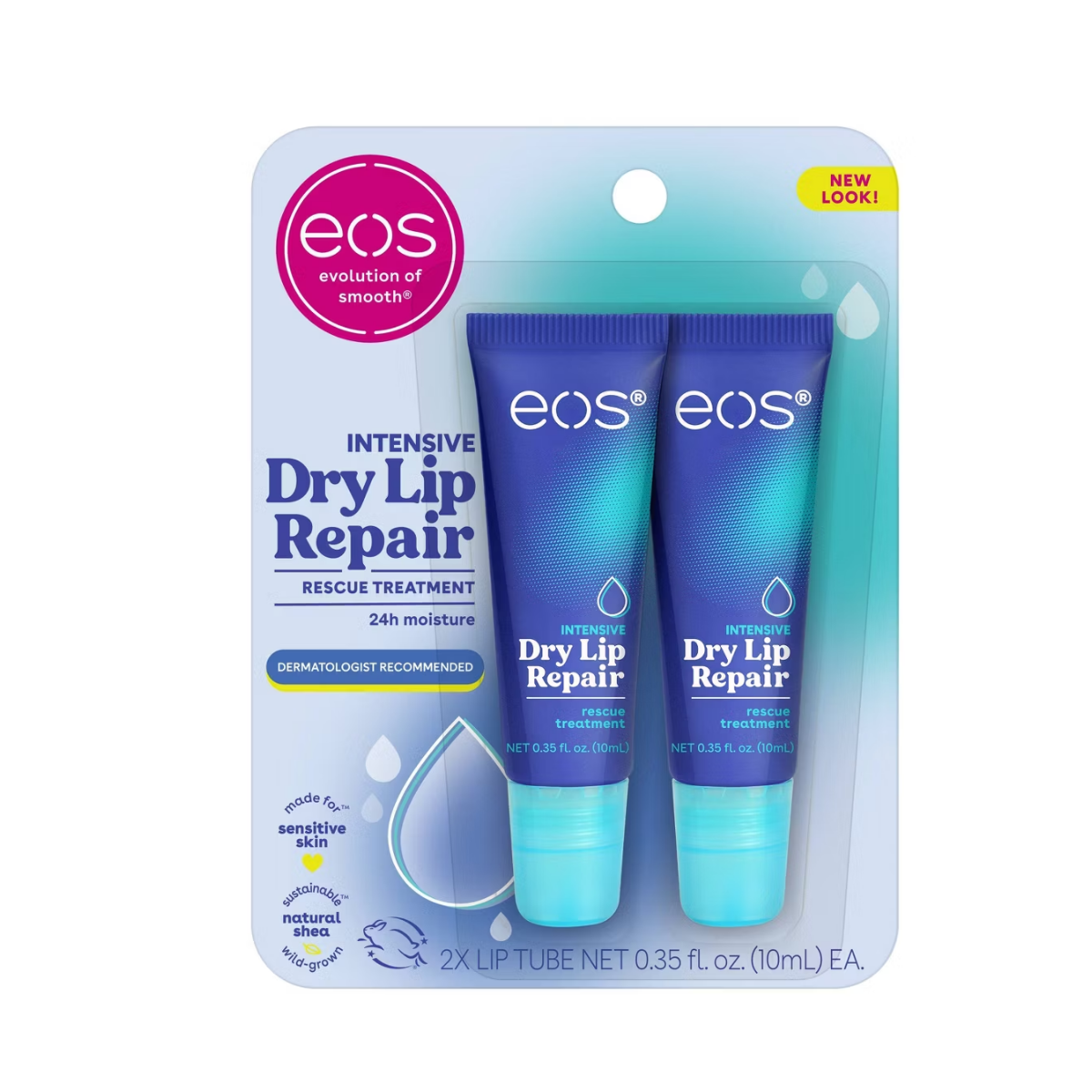 EOS Intensive Dry Lip Repair Rescue Treatment- 2X Tube