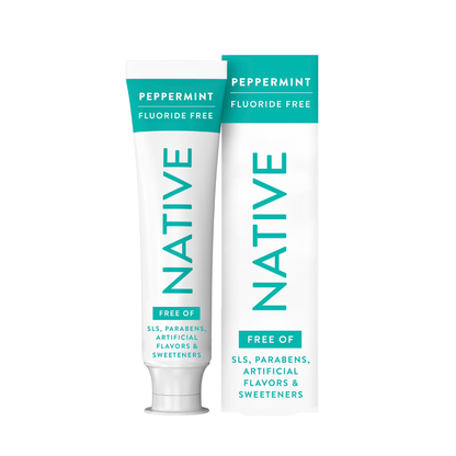 Native Premium Whitening Wild Mint & Peppermint Toothpaste - 4.1 oz