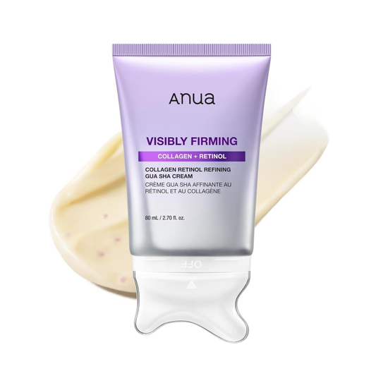 Anua Visibly Firming Collagen Retinol Refining Gua Sha Cream - 2.70fl.oz