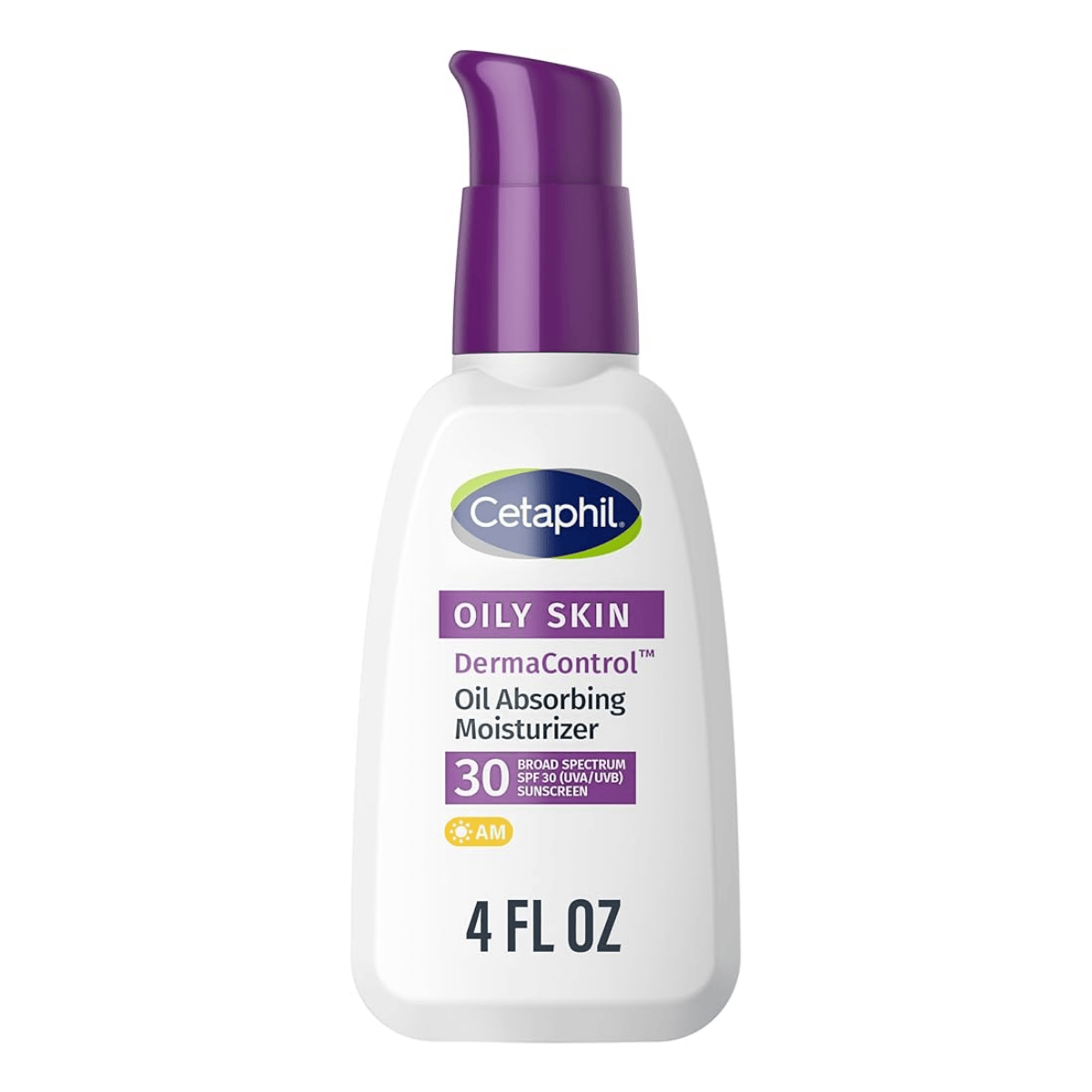 Cetaphil Dermacontrol Oil Absorbing Face Moisturizer with SPF 30 4 FL OZ