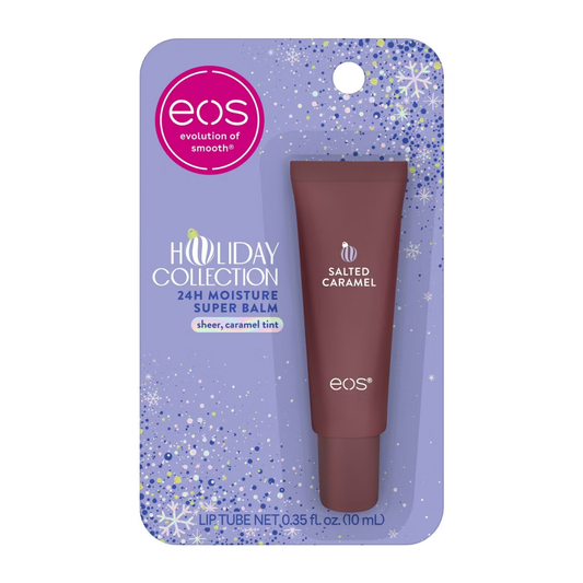 eos Holiday Tinted Super Balm - Salted Caramel - 0.35 fl oz