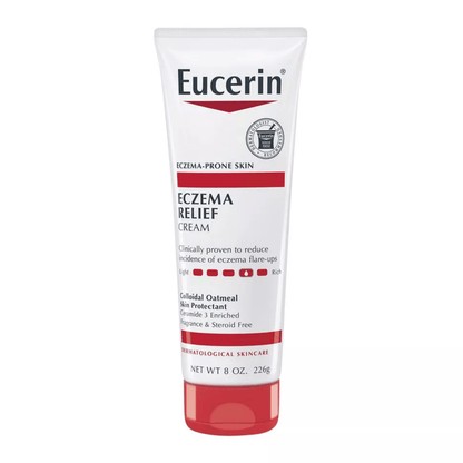 Eucerin Eczema Relief Body Cream for Dry Skin Unscented 8 FL OZ
