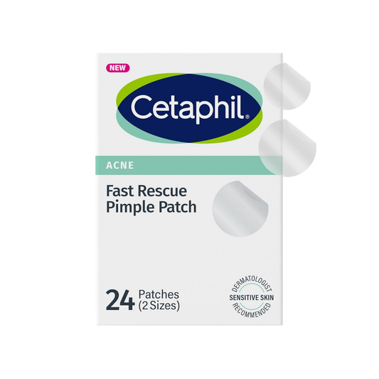 Cetaphil Fast Rescue Pimple Patch - 24 Patches (2 Sizes)