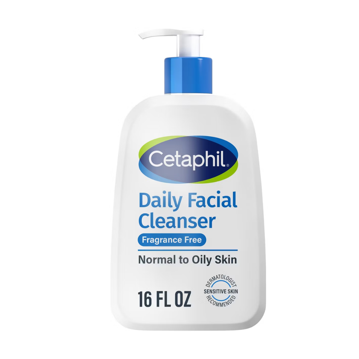 Cetaphil Daily Facial Cleanser Fragrance Free - Unscented - 16 fl oz