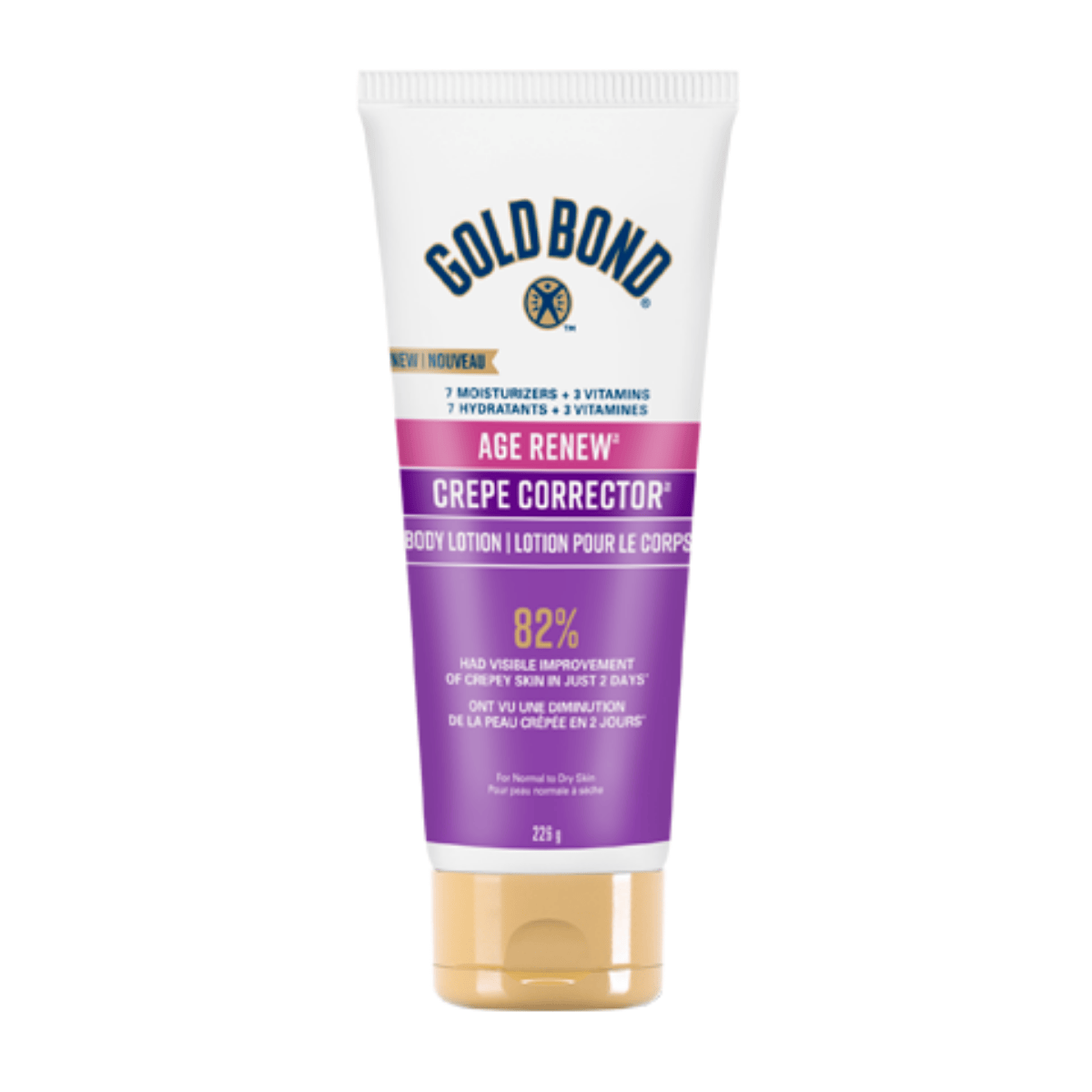 Gold Bond Age Renew Crepe Corrector Body & Face Lotion 8 FL OZ