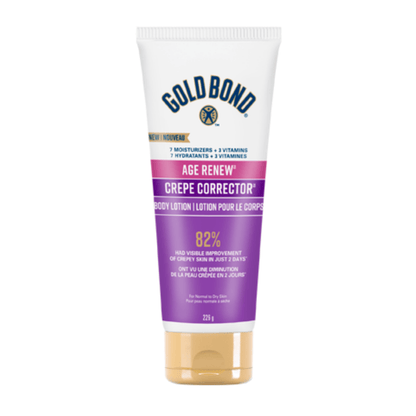 Gold Bond Age Renew Crepe Corrector Body & Face Lotion 8 FL OZ