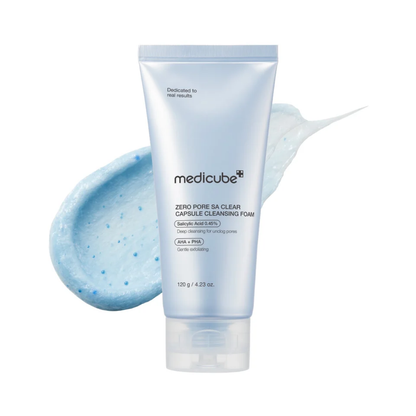 Medicube Facial Cleanser Zero Pore Capsule Foam Cleanser - 4.23oz