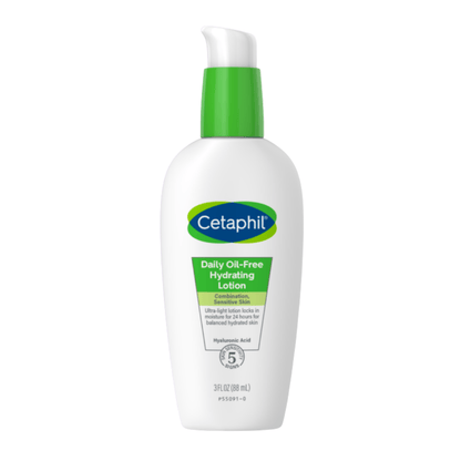 Cetaphil Hydrating Oil-Free Lotion with Hyaluronic Acid 3 FL OZ