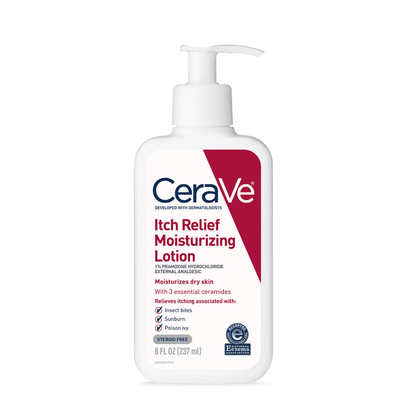 CeraVe Itch Relief Moisturizing Lotion for Dry and Itchy Skin - 8 fl oz