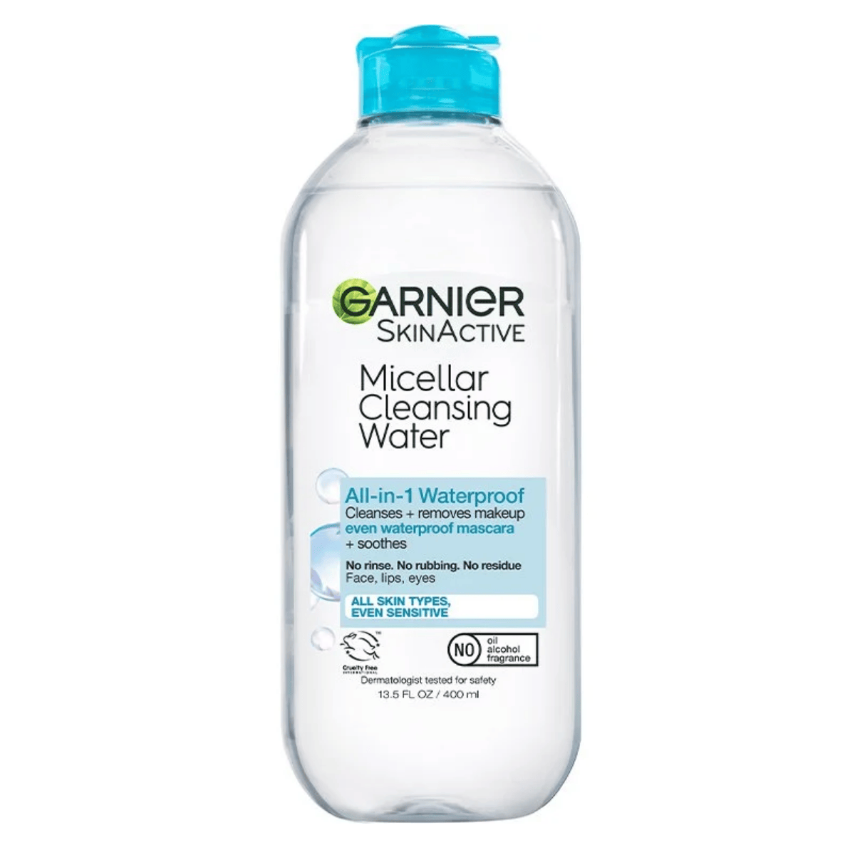 Garnier All-in-1 Waterproof Micellar Cleansing Water 13.5 FL OZ