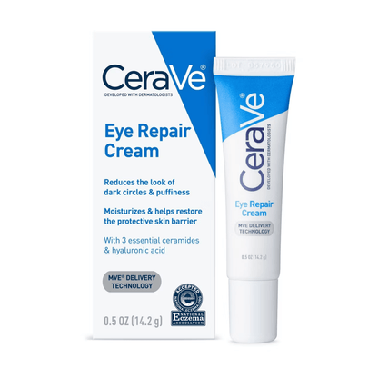 Cerave Under Eye Cream Repair For Dark Circles & Puffiness 0.5 FL OZ