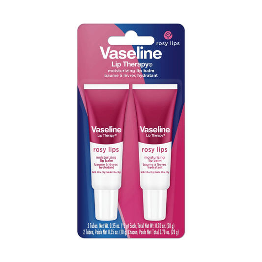 Vaseline Lip Therapy Rosy Lip Balm - Twin Pack