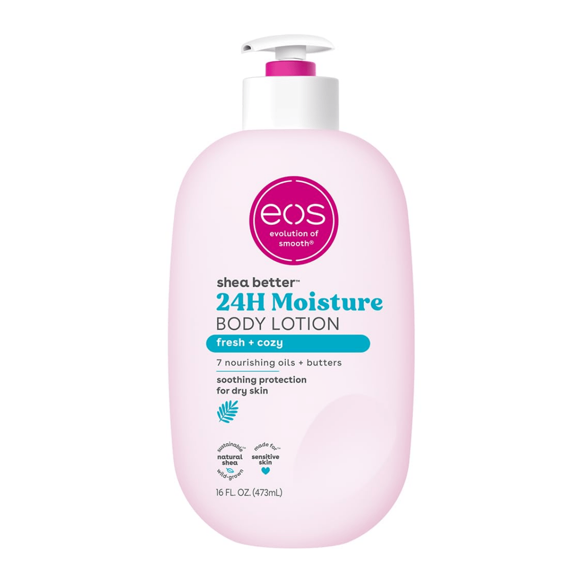 EOS Body Lotion Fresh and Cozy 16 FL OZ