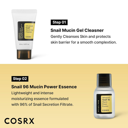 COSRX All About Snail Korean Skincare Travel Kit