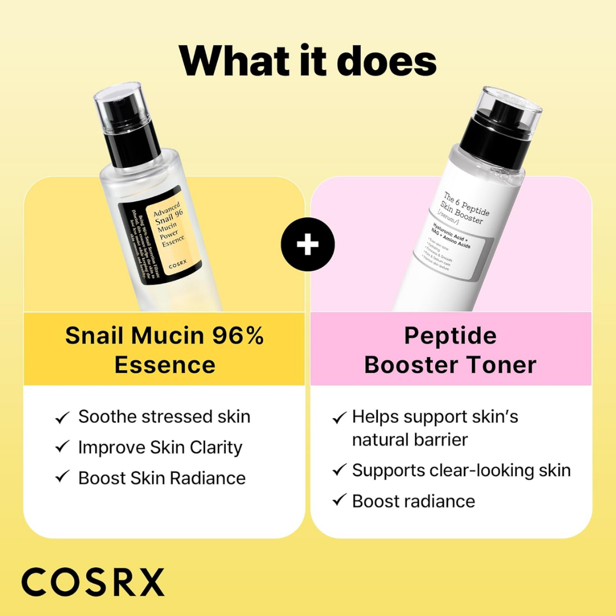 COSRX Snail Mucin 96% Peptide Booster Set
