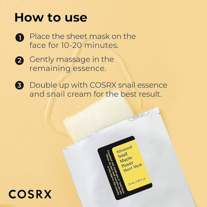 COSRX Advanced Snail Mucin Power Sheet Mask