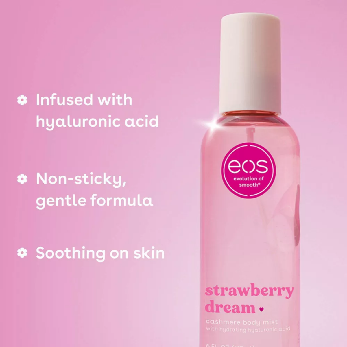 eos Cashmere Body Mist - Strawberry Dream - 6 fl oz