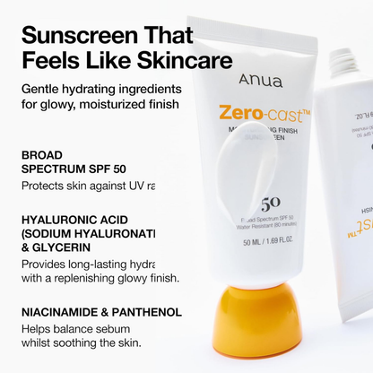 Anua Zero-cast Sunscreen 1.69 fl oz