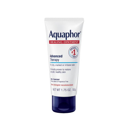 Aquaphor Healing Ointment Skin Protectant and Moisturizer for Dry and Cracked Skin Unscented 7 FL OZ