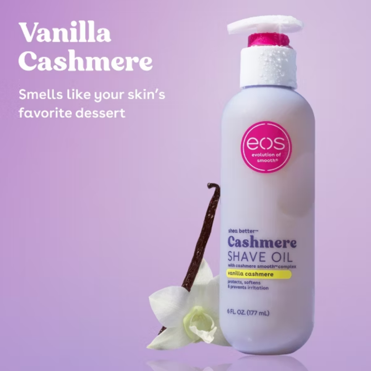 eos Cashmere Shave Oil Vanilla Cashmere - 6 fl oz