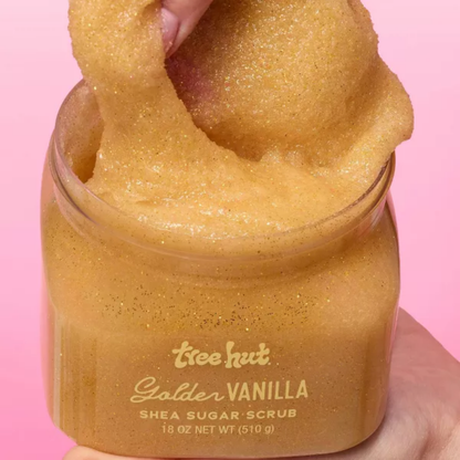 Tree Hut Body Scrub - Golden Vanilla - 18oz