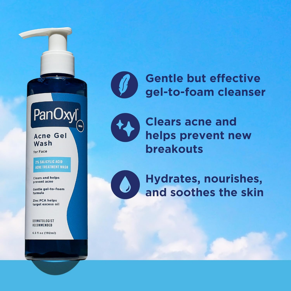 PanOxyl Acne Gel Wash - 6.5 fl oz