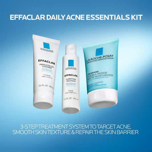 La Roche Posay 3 Step Acne Routine