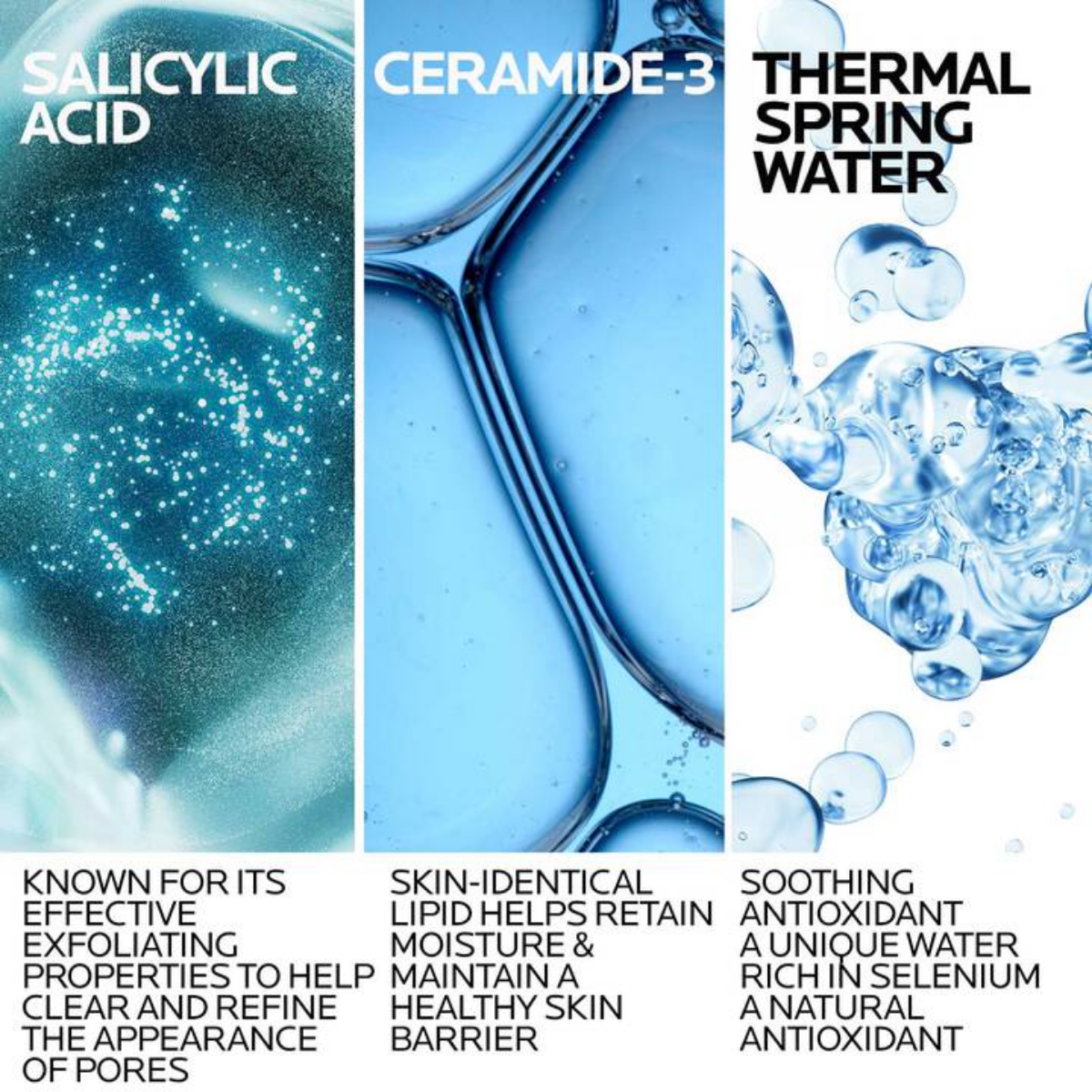 La Roche Posay 3 Step Acne Routine