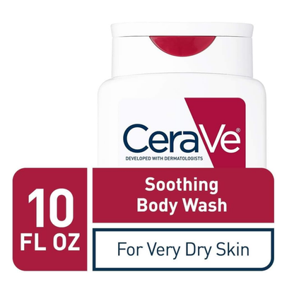 CeraVe Soothing Body Wash for Dry Skin 10 FL OZ