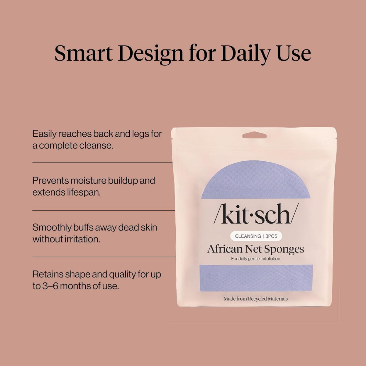 Kitsch African Net Sponge