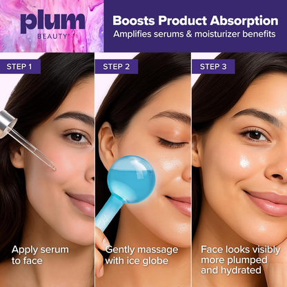 Plum Beauty Facial Ice Globes (2 Count)
