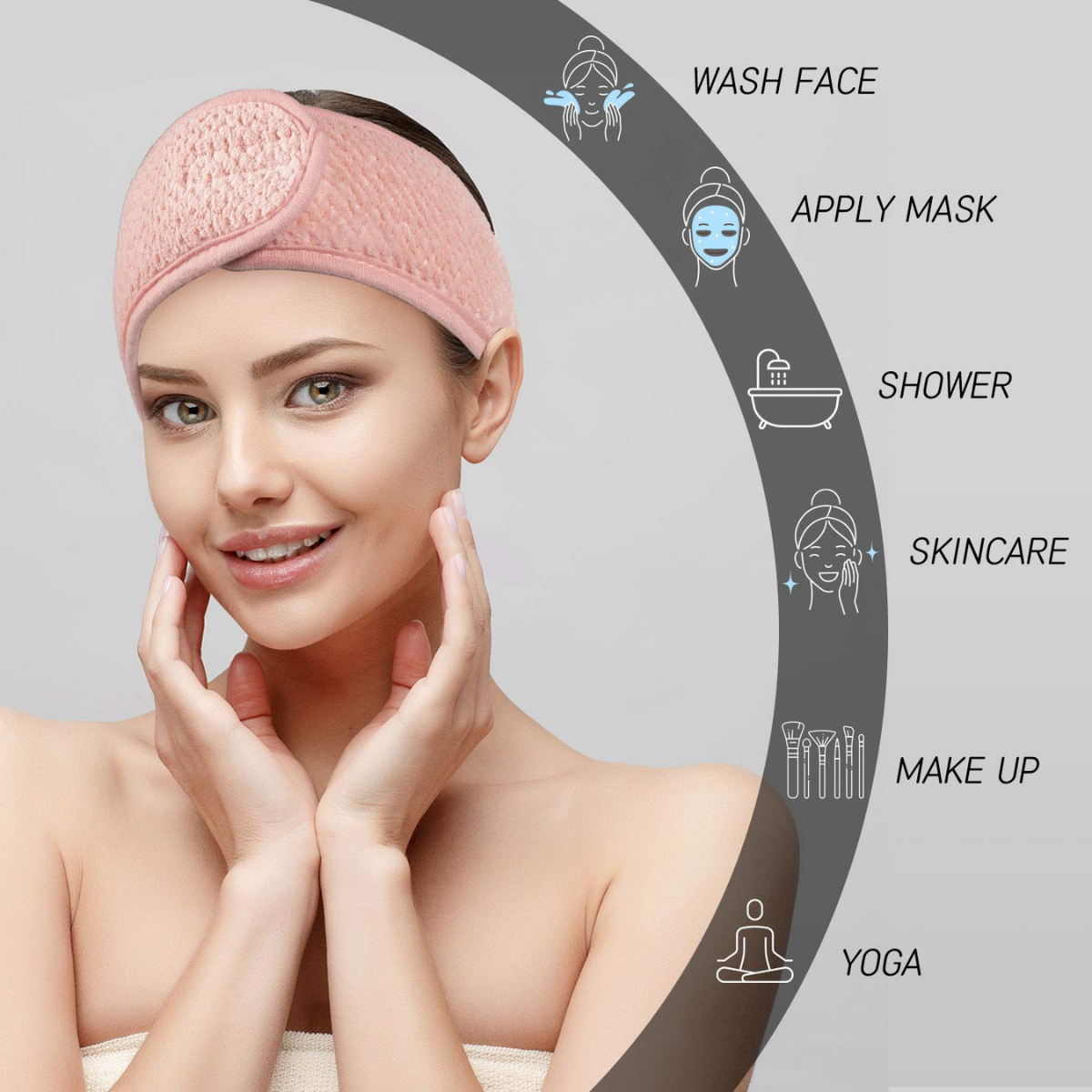 Skincare Towel Headband