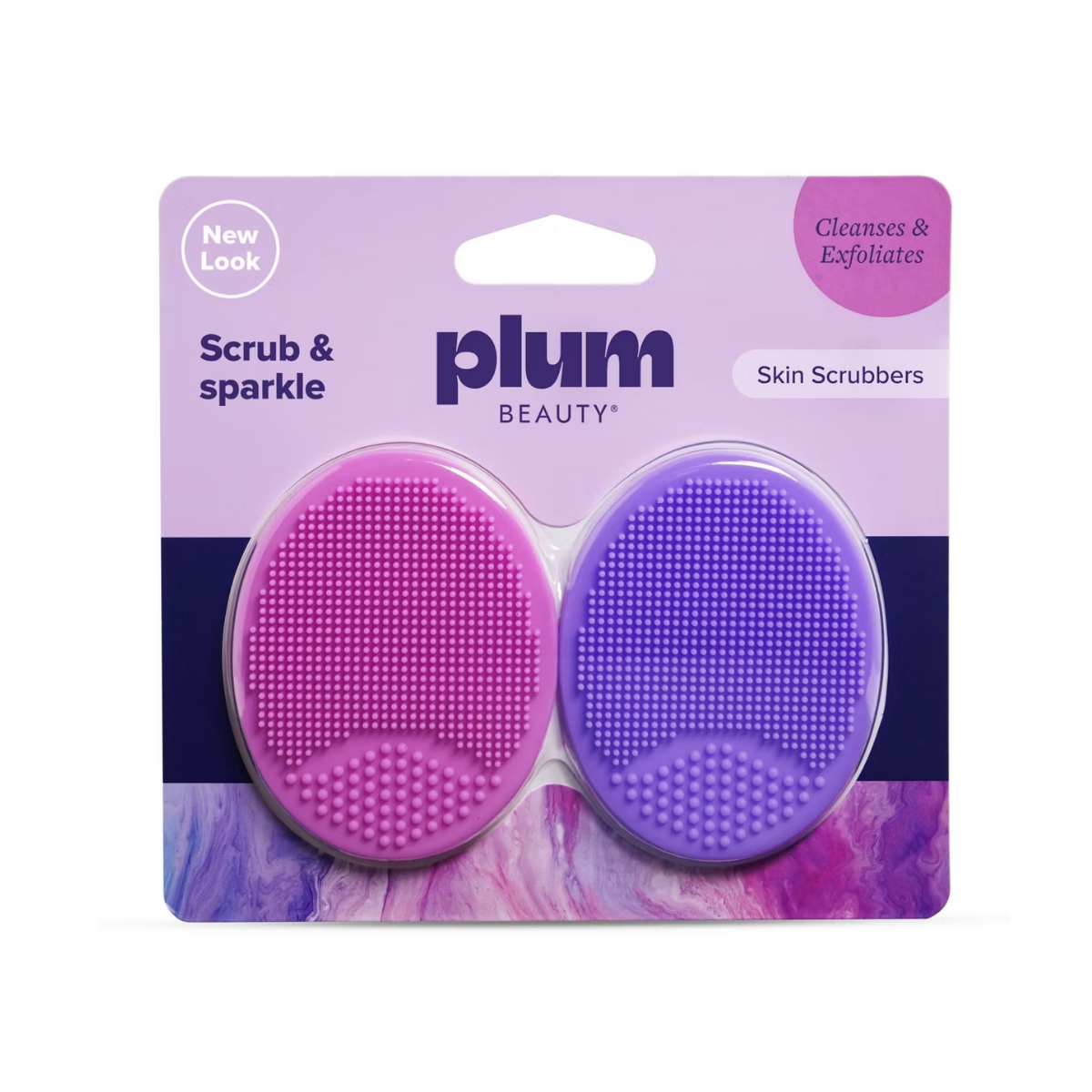 Plum Beauty Skin Scrubber Set