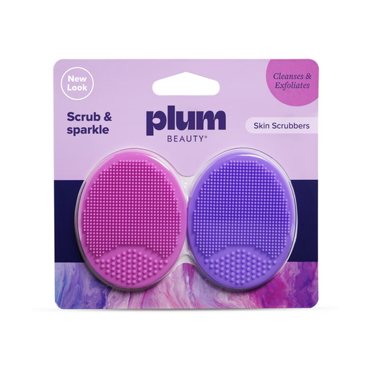 Plum Beauty Skin Scrubber Set