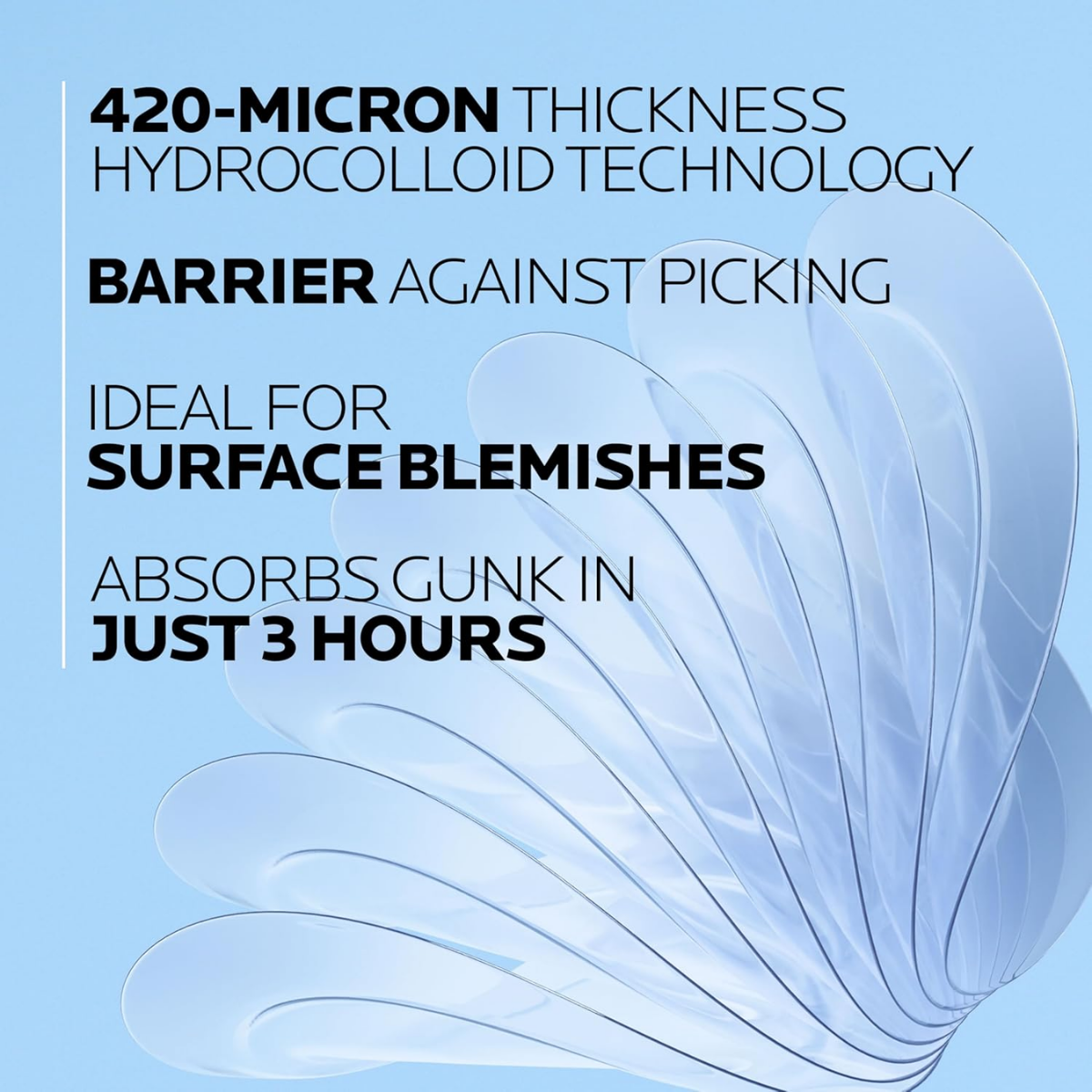 La Roche Posay Effaclar Unspot Acne Pimple Patches - 22 count