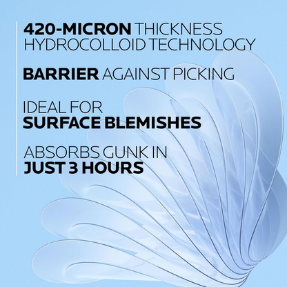 La Roche Posay Effaclar Unspot Acne Pimple Patches - 22 count