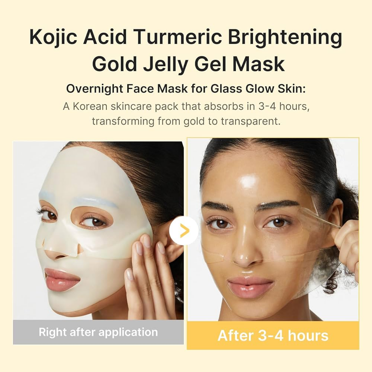 Medicube Kojic Acid Tumeric Brightening Gel Mask 0.98 fl oz