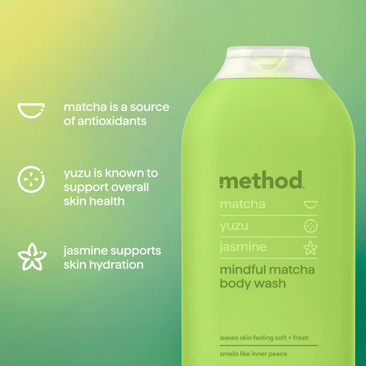 Method Body Wash - Mindful Matcha - 18 fl oz